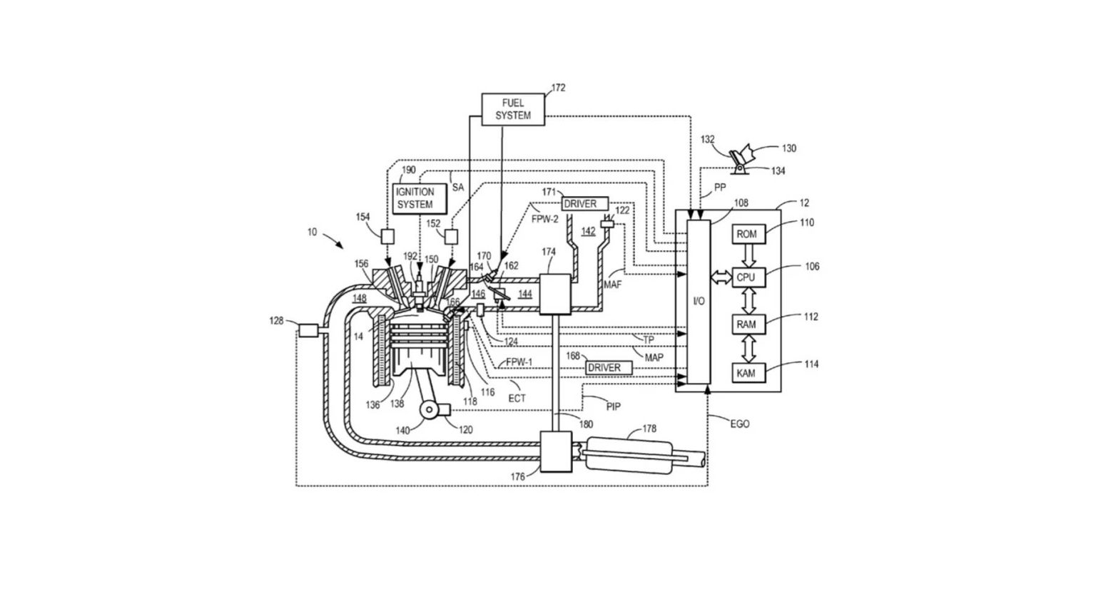 hydrogeno ford motor patente motor hidrogeno Ford - La patente de Ford con el funcionamiento del motor